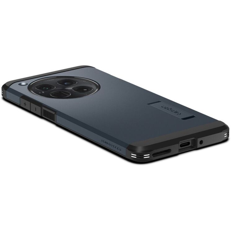 Защитный чехол Spigen (SGP) Tough Armor для OnePlus 12 - Metal Slate: фото 10 из 17