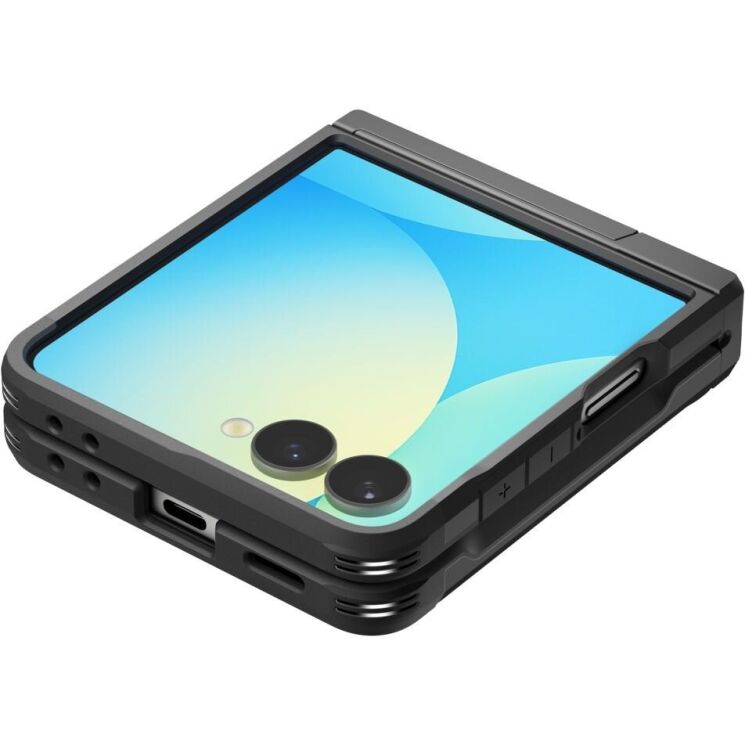 Защитный чехол Spigen (SGP) Tough Armor Pro (MagFit) для Samsung Galaxy Flip 7 (ACS09561) - Black: фото 13 из 25
