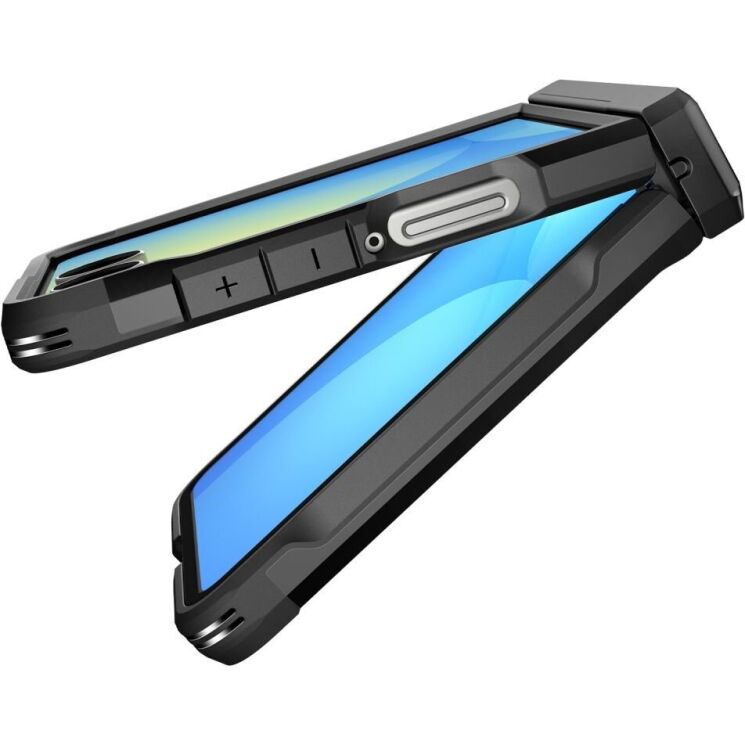 Защитный чехол Spigen (SGP) Tough Armor Pro (MagFit) для Samsung Galaxy Flip 7 (ACS09561) - Black: фото 15 из 25