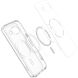 Захисний чохол Spigen Ultra Hybrid (MagFit) для Google Pixel 10a (ACS11276) - Clear White (407343W). Фото 6 з 13