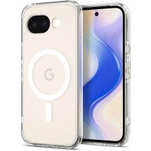 Защитный чехол Spigen Ultra Hybrid (MagFit) для Google Pixel 10a (ACS11276) - Clear White: фото 1 из 13