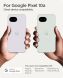 Захисний чохол Spigen Ultra Hybrid (MagFit) для Google Pixel 10a (ACS11276) - Clear White (407343W). Фото 7 з 13