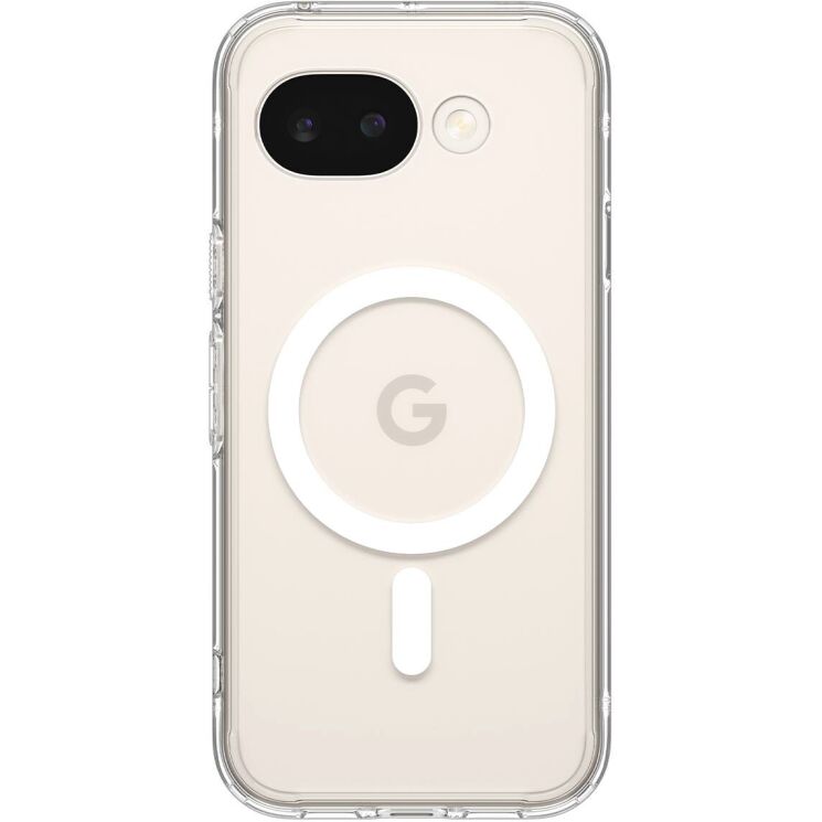 Захисний чохол Spigen Ultra Hybrid (MagFit) для Google Pixel 10a (ACS11276) - Clear White: фото 3 з 13