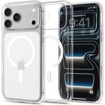 Захисний чохол Spigen Ultra Hybrid MagSafe для iPhone 18 Pro (ACS12155) - Clear: фото 1 з 13