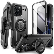 Защитный чехол Supcase UB Pro MagSafe для Apple iPhone 16 Pro (843439150454) - Black: фото 1 из 13