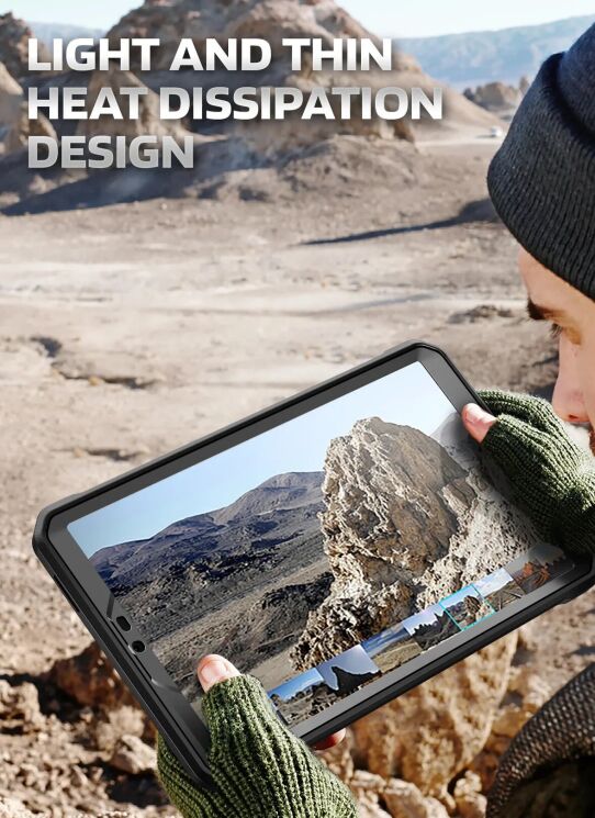 Захисний чохол Supcase Unicorn Beetle Pro Full-Body Case для Samsung Galaxy Tab A11 (X130/135) 843439160477 - Black: фото 8 з 8