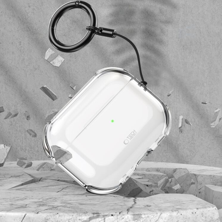 Защитный чехол Tech-Protect Bounce для AirPods Pro 3 - Ash: фото 6 из 10