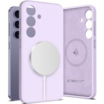 Защитный чехол Tech-Protect Liquid Silicone MagSafe для Samsung Galaxy S25 Plus (S936) 5906302322299 - Mauve: фото 1 из 4