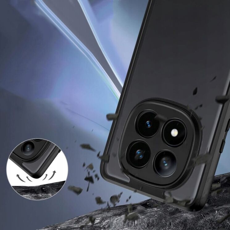 Защитный чехол Tech-Protect Magmat для Xiaomi Redmi Note 14 Pro 5G / Poco X7 - Matte Black: фото 2 из 3