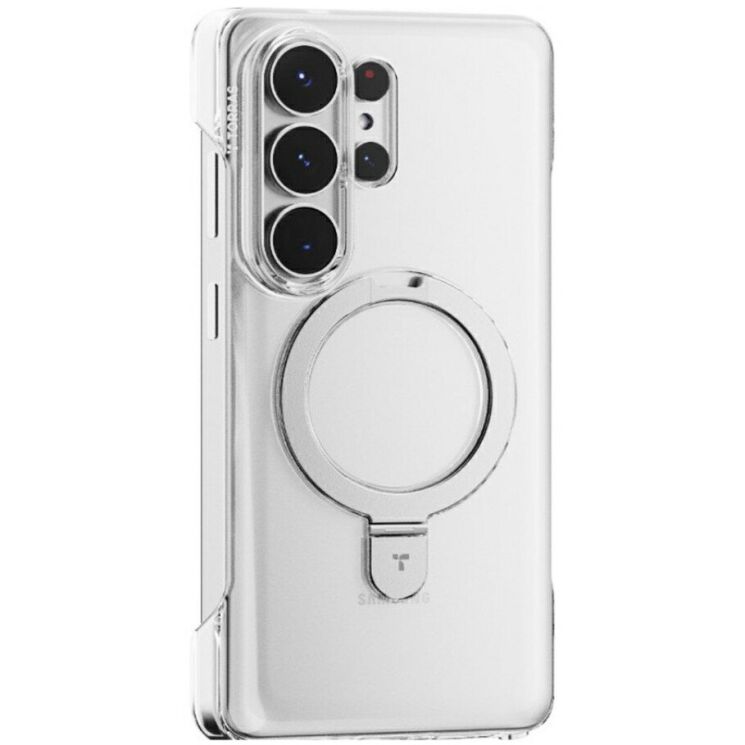 Защитный чехол TORRAS Ostand Q1 Slim (with MagSafe) для Samsung Galaxy S26 Ultra - Clear: фото 2 из 3