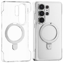 Защитный чехол TORRAS Ostand Q1 Slim (with MagSafe) для Samsung Galaxy S26 Ultra - Clear: фото 1 из 3
