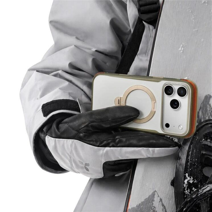 Захисний чохол TORRAS Ostand Q3 Air Pro with MagSafe для Apple iPhone 17 Pro - Gravel Dust (403300H) Захисний чохол TORRAS Ostand Q3 Air Pro with MagSafe для Apple iPhone 17 Pro - Gravel Dust: фото 4 з 11