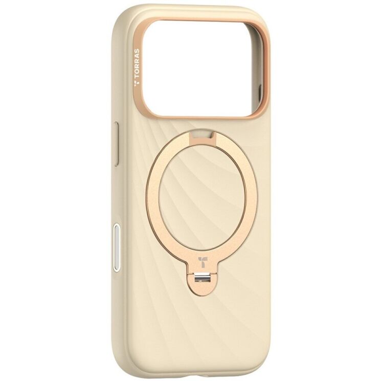 Захисний чохол TORRAS Ostand Q3 Silicone Wind (with MagSafe) для Apple iPhone 18 Pro / 17 Pro - Orange: фото 1 з 1