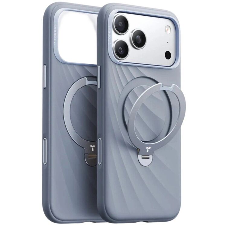 Захисний чохол TORRAS Ostand Q3 Wind Series для iPhone 17 Pro Max - Baby Blue (411115TT) Захисний чохол TORRAS Ostand Q3 Wind Series для iPhone 17 Pro Max - Baby Blue: фото 1 з 9