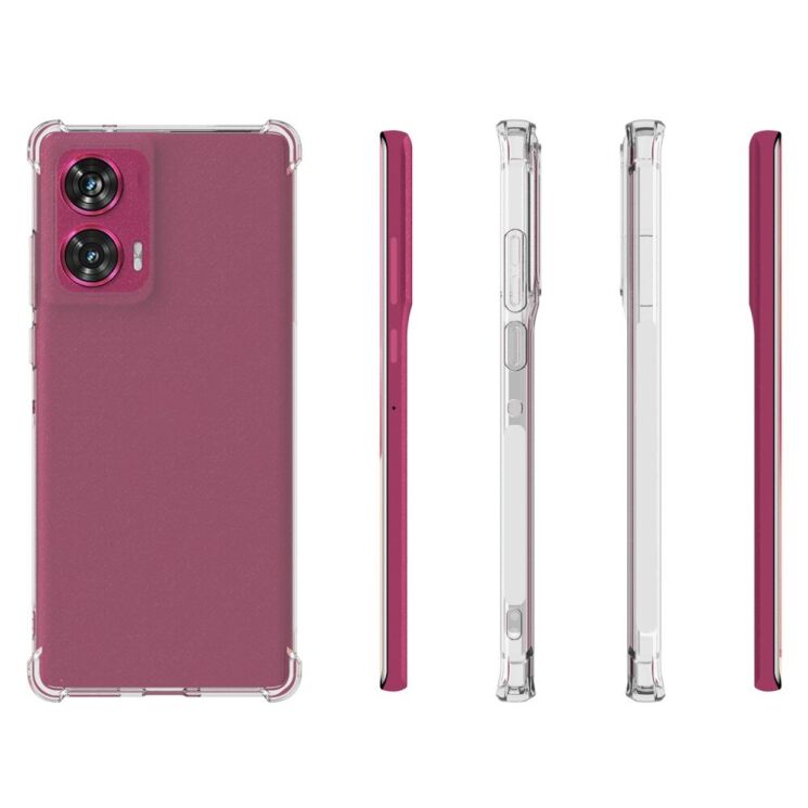 Защитный чехол UniCase AirBag для Motorola Edge 50 Fusion - Transparent: фото 4 из 4