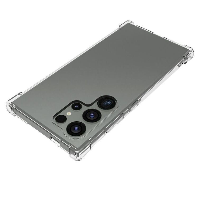 Защитный чехол UniCase AirBag для Samsung Galaxy S24 Ultra - Transparent: фото 2 из 5