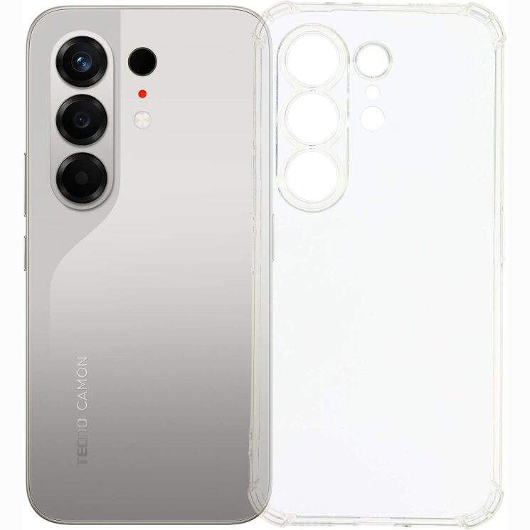 Защитный чехол UniCase AirBag для TECNO Camon 50 - Transparent: фото 1 из 6