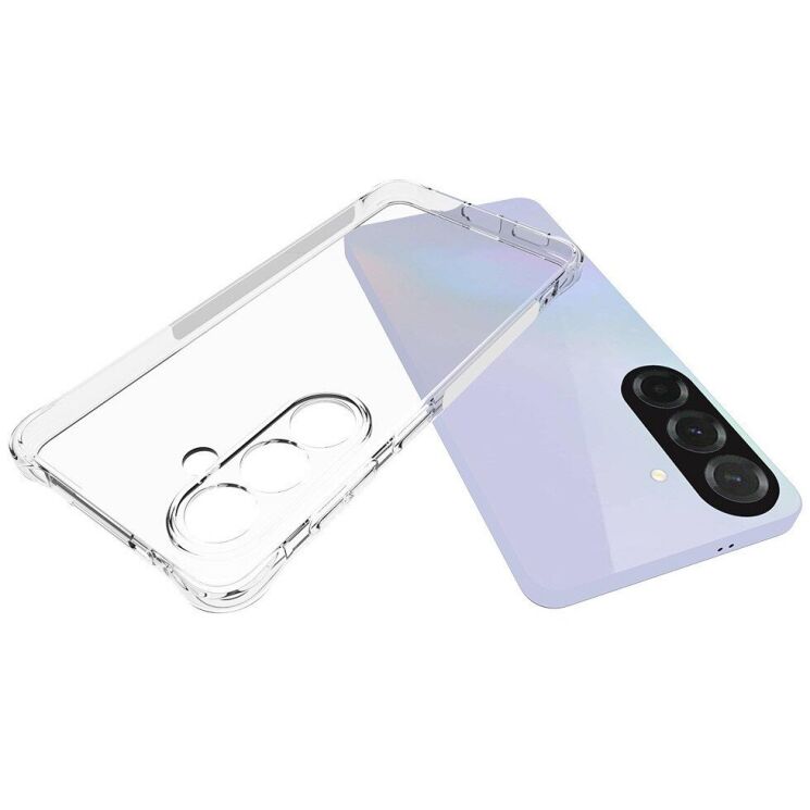 Защитный чехол UniCase AirBag Flow для Samsung Galaxy S26 - Transparent: фото 4 из 5