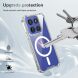 Захисний чохол UniCase AirBag Flow MagSafe для Motorola Edge 70 - Transparent (402135T). Фото 8 з 14