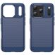 Захисний чохол UniCase Carbon для Apple iPhone 17 Pro - Blue (387332L). Фото 2 з 11