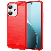 Захисний чохол UniCase Carbon для OPPO Reno 14 5G - Red: фото 1 з 10
