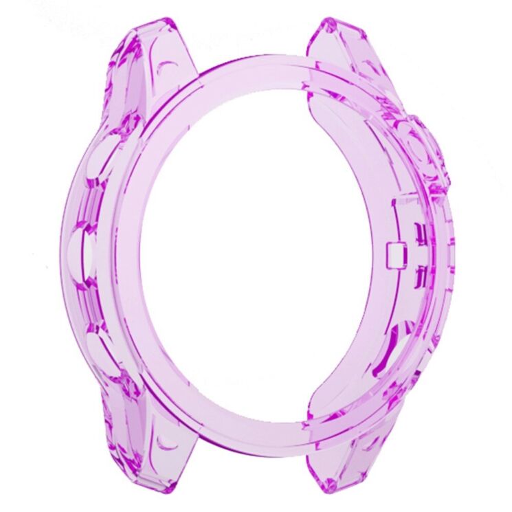 Захисний чохол UniCase Clear Cover для Garmin Fenix 7 - Transparent Purple: фото 3 з 5