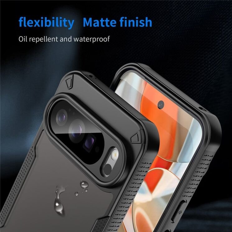 Защитный чехол UniCase Falcon Frame для Google Pixel 10 Pro XL - Black: фото 7 из 10