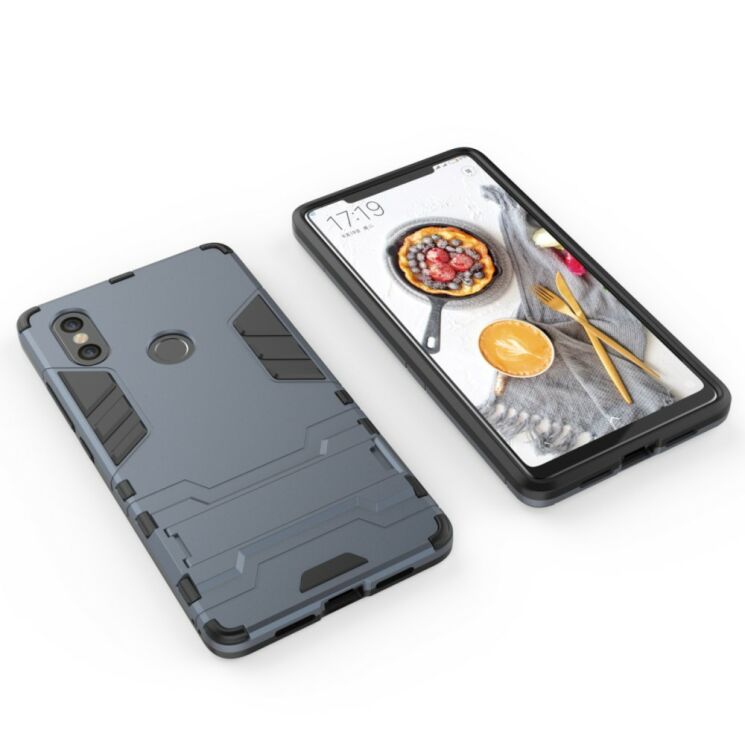 Защитный чехол UniCase Hybrid для Xiaomi Mi 8 SE (Special Edition) - Dark Blue: фото 4 из 5