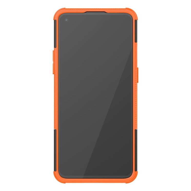 Защитный чехол UniCase Hybrid X для OnePlus 9R / OnePlus 8T - Orange: фото 8 из 9