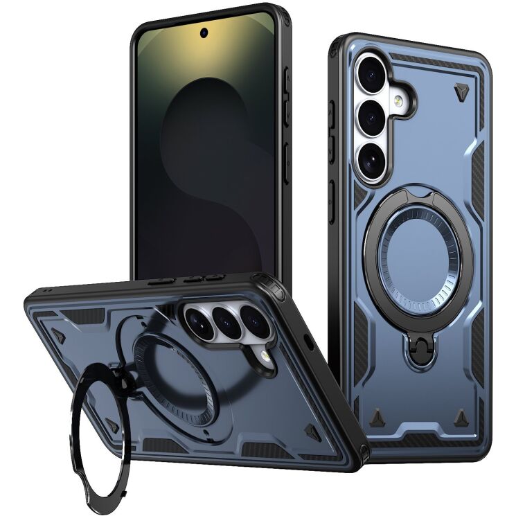 Защитный чехол UniCase Lander Armor для Samsung Galaxy S26 Plus (S947) - Blue: фото 1 из 5