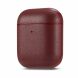 Защитный чехол UniCase Leather Cover для Apple AirPods 1 / 2 - Wine Red (247303WR). Фото 2 из 14
