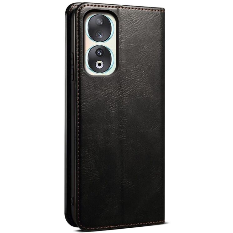 Захисний чохол UniCase Leather Wallet для Honor 90 - Black: фото 8 з 8