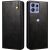 Защитный чехол UniCase Leather Wallet для Motorola Edge 50 Pro - Black: фото 1 из 6