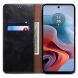 Защитный чехол UniCase Leather Wallet для Motorola Moto G24 Power - Black (347921B). Фото 2 из 6