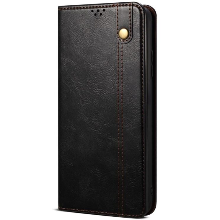 Защитный чехол UniCase Leather Wallet для Motorola Moto G24 Power - Black: фото 5 из 6