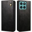 Защитный чехол UniCase Leather Wallet для Motorola Moto G56 - Black (383109B)