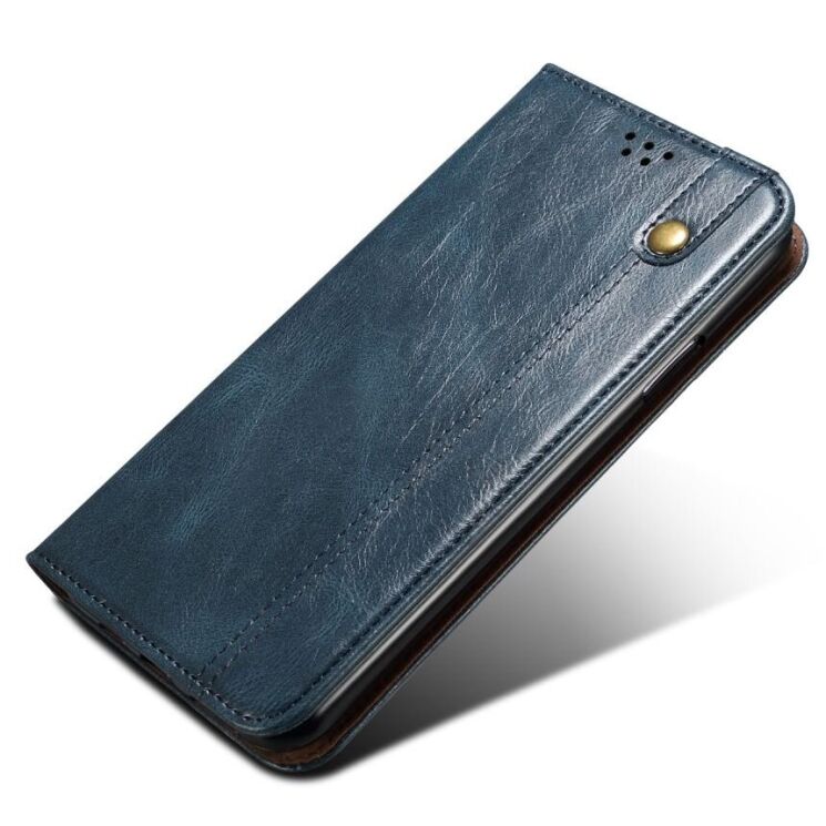 Захисний чохол UniCase Leather Wallet для OPPO A78 - Blue: фото 4 з 8
