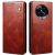 Защитный чехол UniCase Leather Wallet для Realme 13 Pro / 13 Pro Plus - Brown: фото 1 из 6