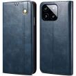 Защитный чехол UniCase Leather Wallet для Xiaomi Poco F6 Pro - Blue (354925L)