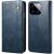 Защитный чехол UniCase Leather Wallet для Xiaomi Poco F6 Pro - Blue: фото 1 из 7