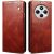Защитный чехол UniCase Leather Wallet для Xiaomi Redmi 14C / Redmi A4 5G / Poco C75 - Brown: фото 1 из 6