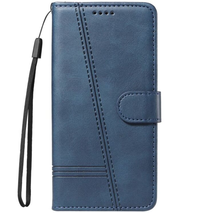 Защитный чехол UniCase T-Shape Lines для Xiaomi Redmi Note 14 4G - Blue: фото 2 из 8