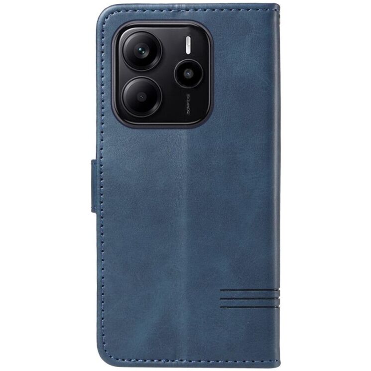 Защитный чехол UniCase T-Shape Lines для Xiaomi Redmi Note 14 4G - Blue: фото 3 из 8