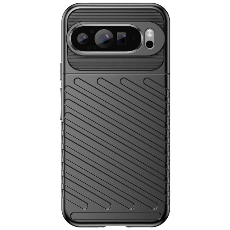 Защитный чехол UniCase Twill Soft для Google Pixel 9 Pro XL - Black: фото 2 из 8