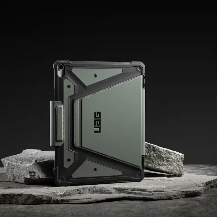 Защитный чехол URBAN ARMOR GEAR Metropolis SE Series для iPad Air 11 M3/M2 (2025/2024) 124473117272 - Olive: фото 16 из 16