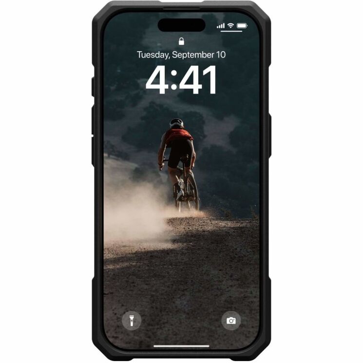 Защитный чехол URBAN ARMOR GEAR (UAG) Monarch для Apple iPhone 16 Pro - Carbon Fiber: фото 3 из 6