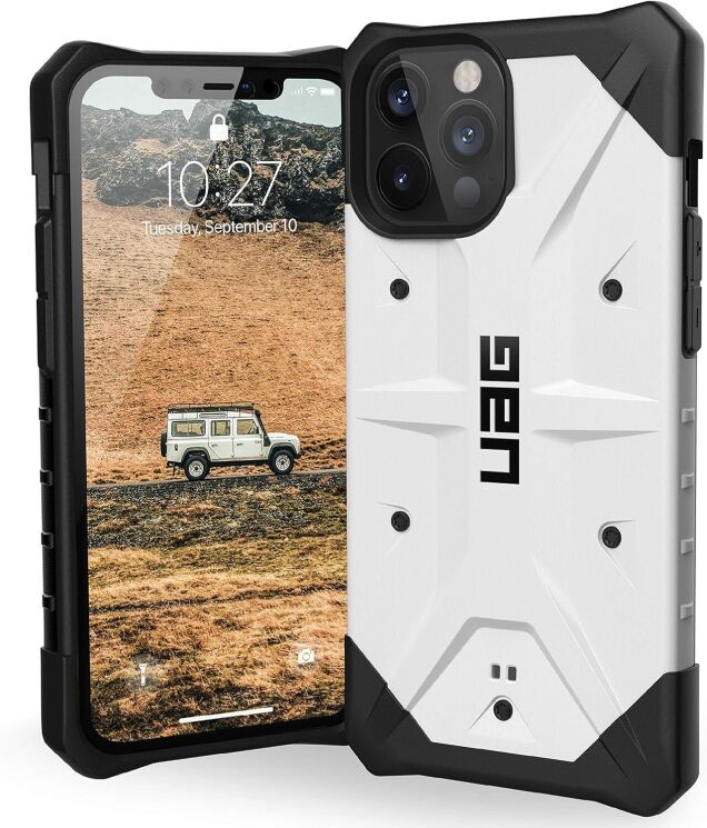 Защитный чехол URBAN ARMOR GEAR (UAG) Pathfinder для Apple iPhone 12 Pro Max (112367114141) - White: фото 6 из 10