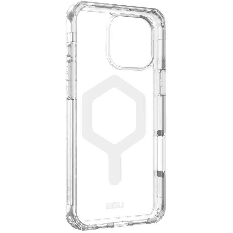 Защитный чехол URBAN ARMOR GEAR (UAG) Plyo MagSafe для Apple iPhone 16 Pro Max - Ice / White: фото 5 из 12