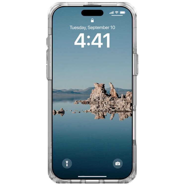 Защитный чехол URBAN ARMOR GEAR (UAG) Plyo MagSafe для Apple iPhone 16 Pro Max - Ice / White: фото 4 из 12
