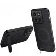 Защитный чехол WANLONFENG Stand Core для Motorola Edge 70 Fusion - Black (409547B)